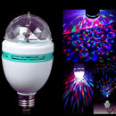 ✨ “Lâmpada Giratória Mágica LED RGB – Festa Instantânea (Bivolt + Adaptador)”