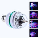 ✨ “Lâmpada Giratória Mágica LED RGB – Festa Instantânea (Bivolt + Adaptador)”