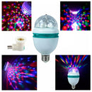 ✨ “Lâmpada Giratória Mágica LED RGB – Festa Instantânea (Bivolt + Adaptador)”