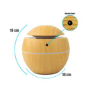 “Aromatizador Elétrico USB 7 Cores – Difusor de Óleos Essenciais”