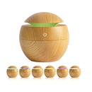 “Aromatizador Elétrico USB 7 Cores – Difusor de Óleos Essenciais”