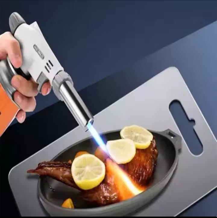 🔥 Maçarico Culinário Profissional – Regulável para Cozinha e Confeitaria