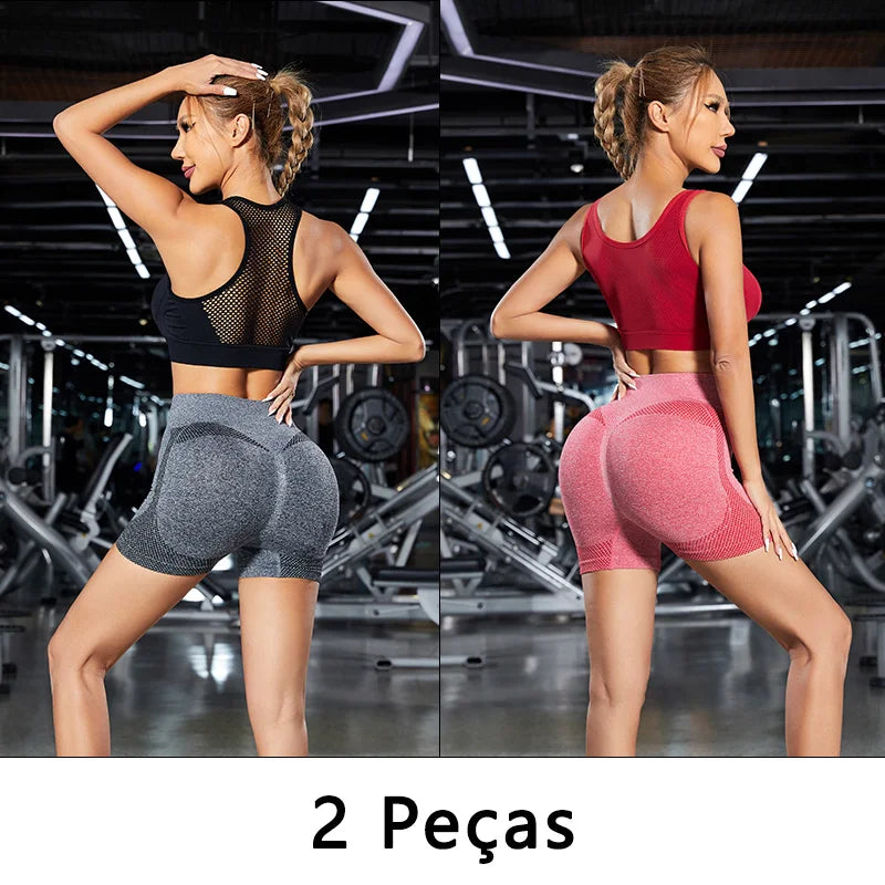 🔥  2 —Shorts Bumbum Modelado &  Cintura Alta !