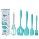 🔥Conjunto de Utensílios de Cozinha Premium em Silicone Antiaderente