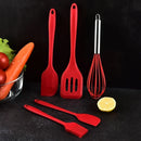 🔥Conjunto de Utensílios de Cozinha Premium em Silicone Antiaderente