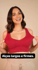 "Top SoftShape™ – Conforto e Liberdade para o Seu Dia a Dia"